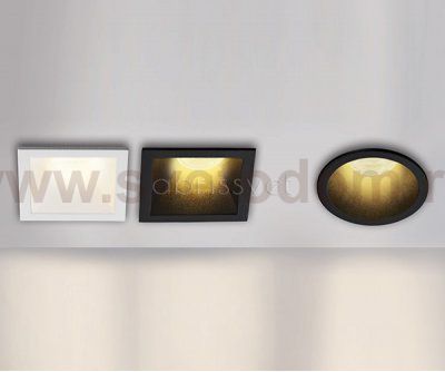 M01-1009 white светильник встраиваемый Italline