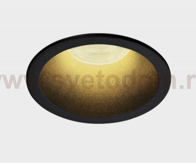 M01-1010 black светильник встраиваемый Italline