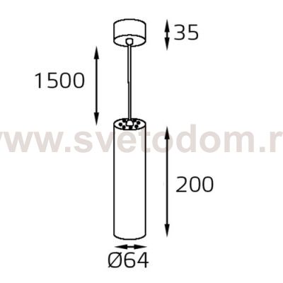 M01-3021 white светильник подвесной Italline