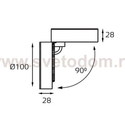 M03-0100 white светильник  потолочный Italline