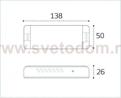 M04-513 ITA-24V-100W блок питания для светодиодной ленты