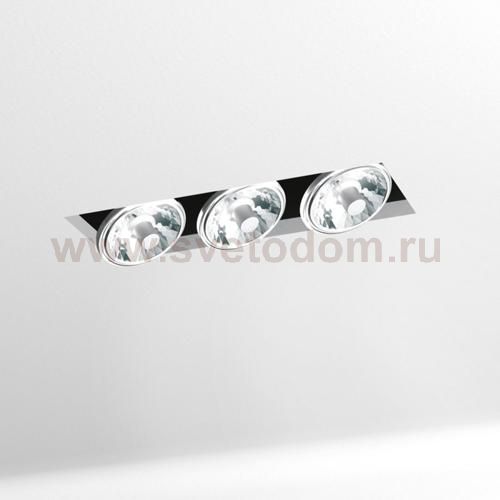 Встраиваемый светильник Artemide M069225 Rectangular QR-111 