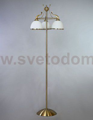 Торшер классический бронзовый Brizzi MA02401F/003 Bronze