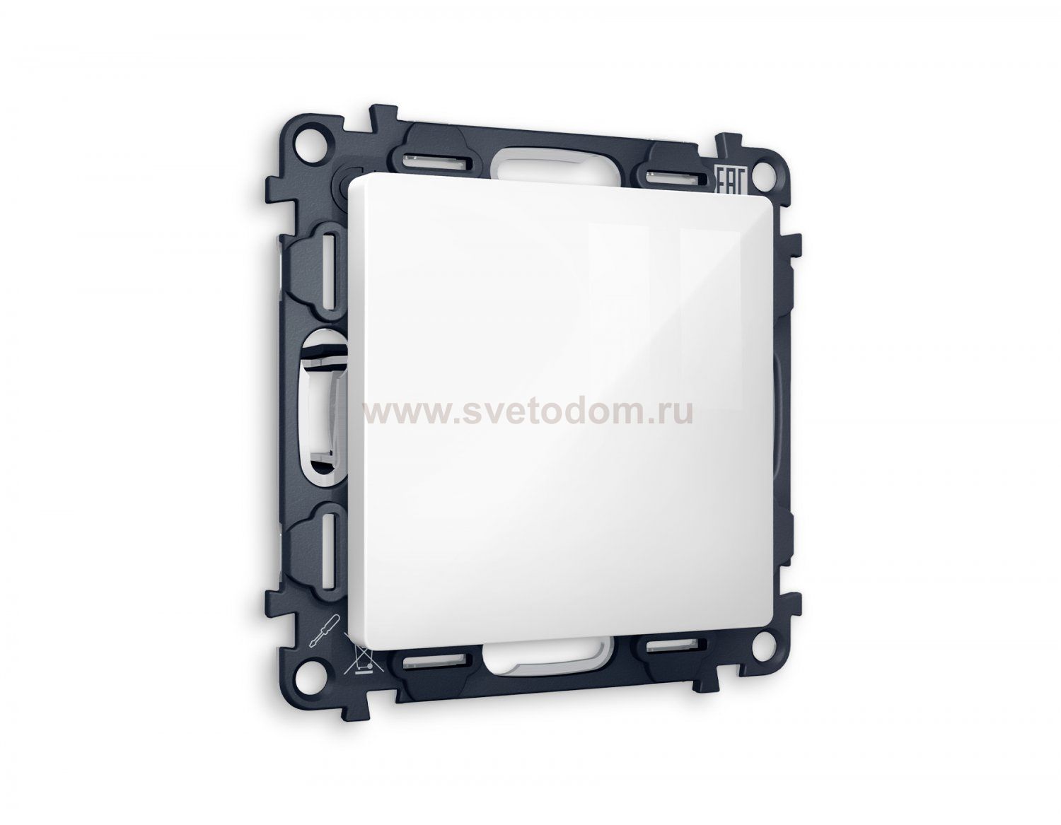 Комплект суппорта универсального ALFA MA116010 Белый глянец QUANT Ambrella Volt