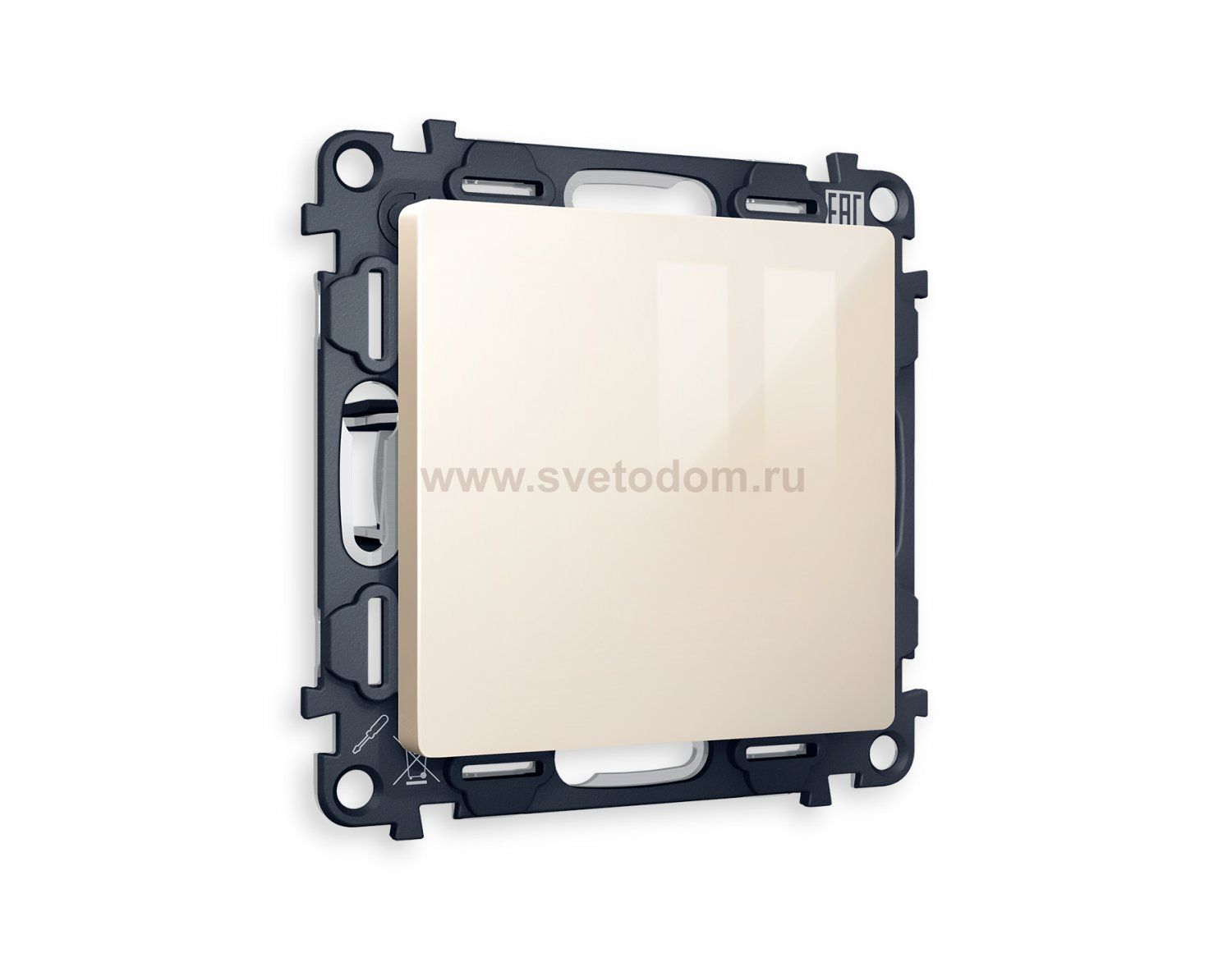 Комплект суппорта универсального ALFA MA316010 Бежевый глянец QUANT Ambrella Volt