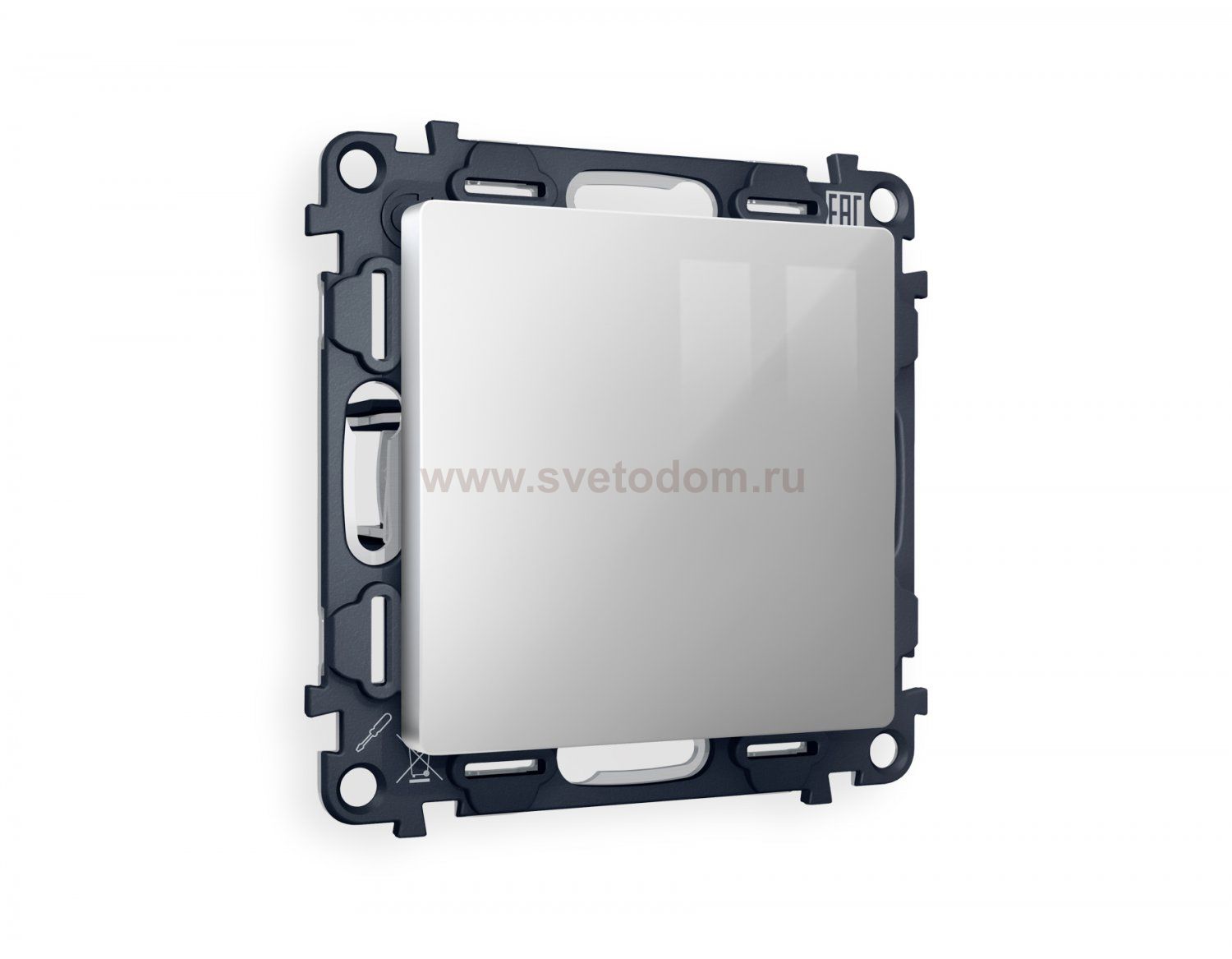 Комплект суппорта универсального ALFA MA416010 Серебро глянец QUANT Ambrella Volt