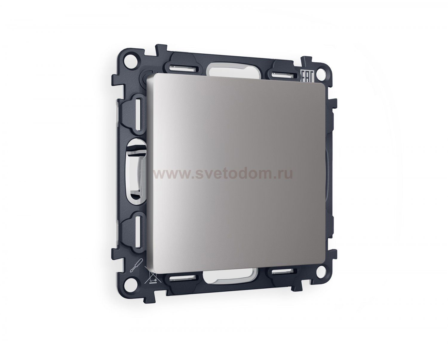 Комплект суппорта универсального ALFA MA516010 Сталь матовый QUANT Ambrella Volt