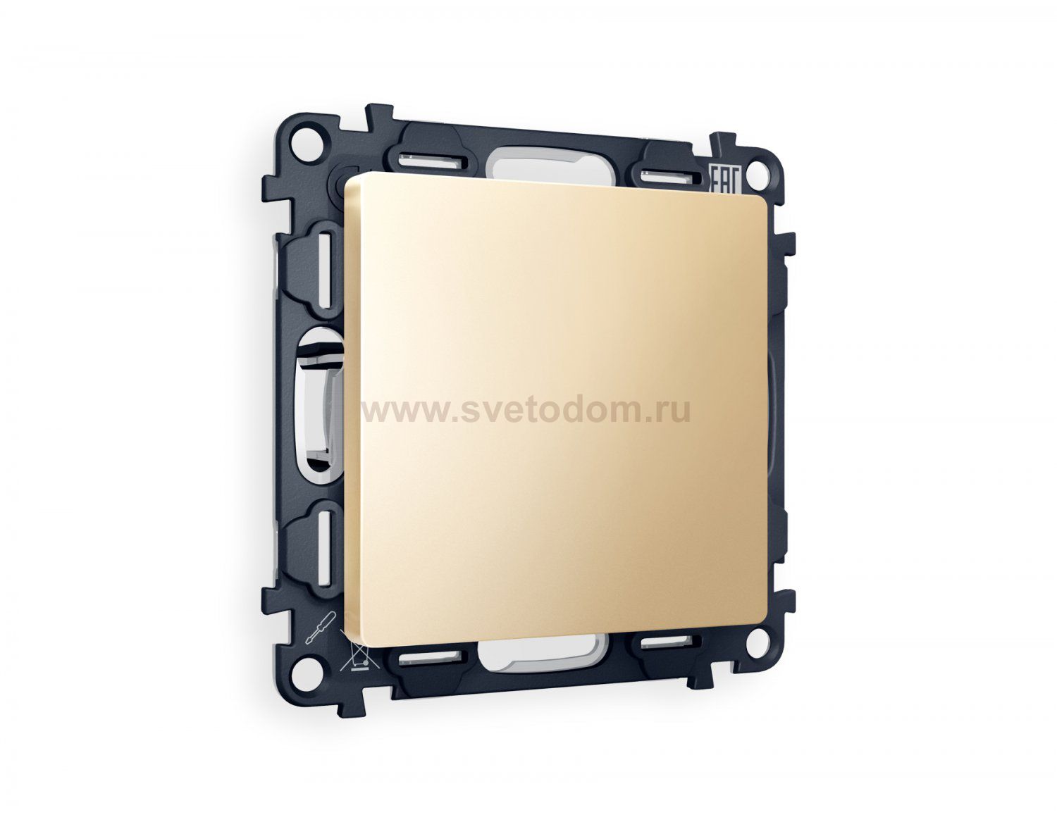 Комплект суппорта универсального ALFA MA616010 Шампань QUANT Ambrella Volt