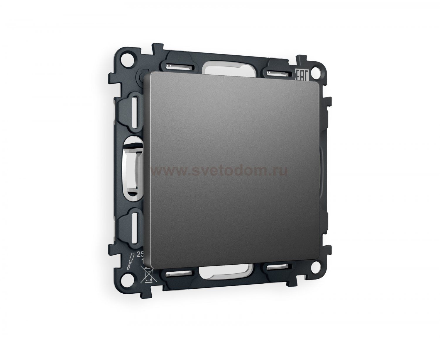 Комплект суппорта универсального ALFA MA666010 Антрацит серый QUANT Ambrella Volt