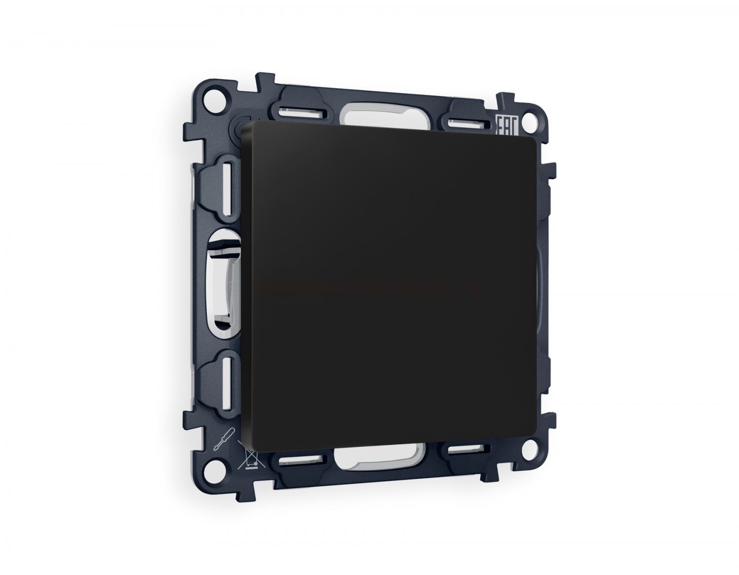 Комплект суппорта универсального ALFA MA816010 Черный матовый QUANT Ambrella Volt