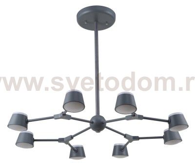 Люстра Crystal Lux MADRID SP8 GRAY (2280/308)