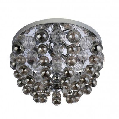 Светильник потолочный Crystal lux MALLORCA PL8 CHROME/SMOKE 2320/108