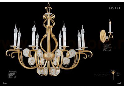 Светильник Crystal lux MARIBEL SP8