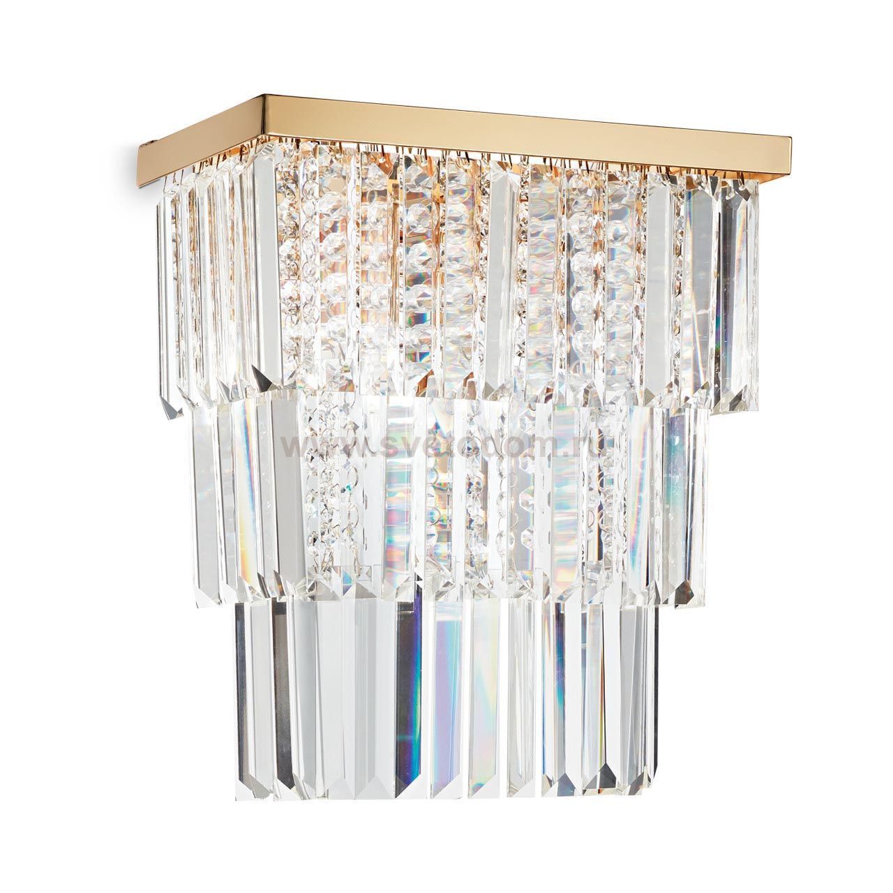 Светильник бра Ideal lux MARTINEZ AP3 ORO (213545)