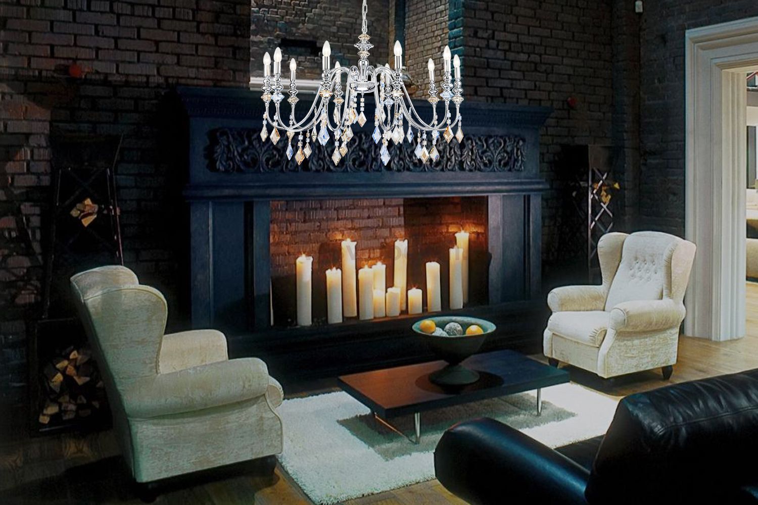 Люстра подвесная Lucia Tucci MAYA 4450.10 chrome