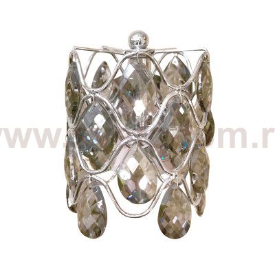 Настенный светильник Illuminati MB103910-1A chrome/smoky