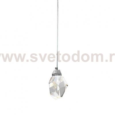 Подвесной светильник Crystal rock 1 chrome MD-020B-1 chrome Delight