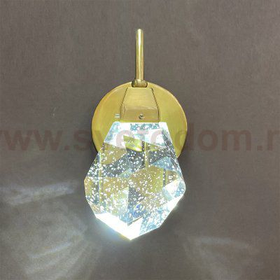 Настенный светильник Crystal rock gold