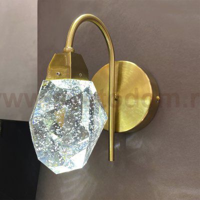 Настенный светильник Crystal rock gold