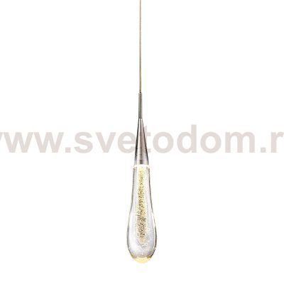 Подвесной светильник Pour 1 chrome MD-023B-1 chrome Delight