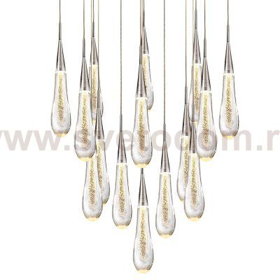 Подвесной светильник Pour 15 chrome MD-023B-15 chrome Delight