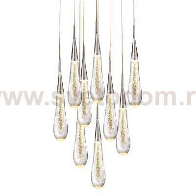 Подвесной светильник Pour 9 chrome MD-023B-9 chrome Delight