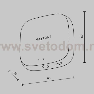 Центр управления умным домом Maytoni Smart Hub MD-TRA034-W