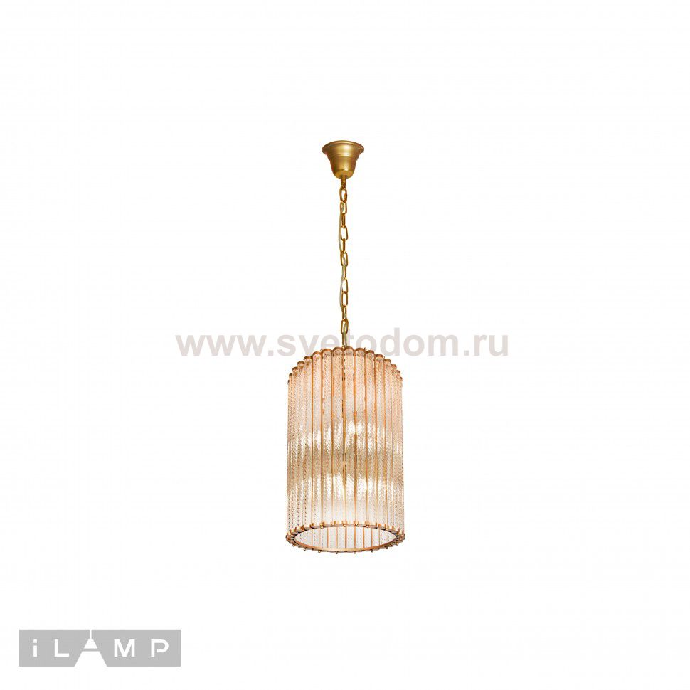 Подвесная люстра iLamp Manhattan MD0266-6 ANTIQUE BRASS
