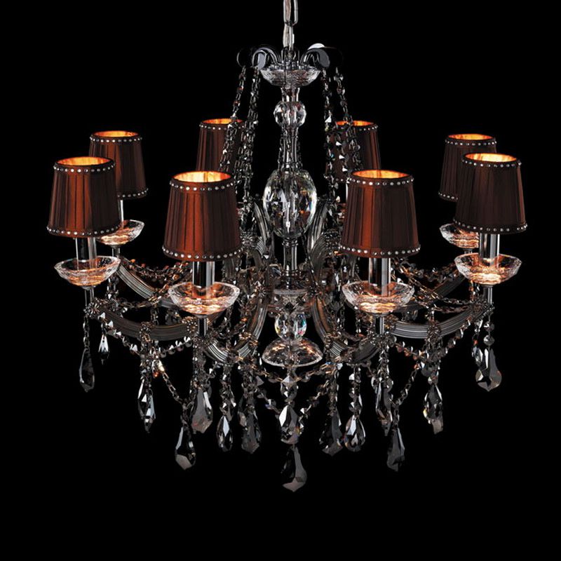 Люстра Illuminati MD09045-8A brown