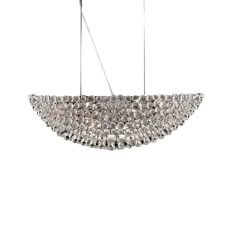 Люстра Illuminati MD1203218-4A chrome/clear