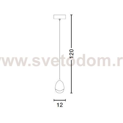 Подвесной светильник Illuminati MD13003023-1A gold