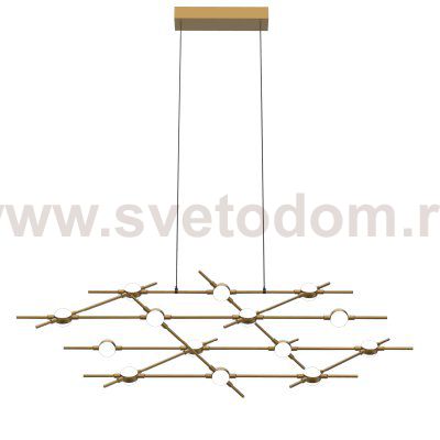 Люстра Illuminati MD18001067-14A  black/gold