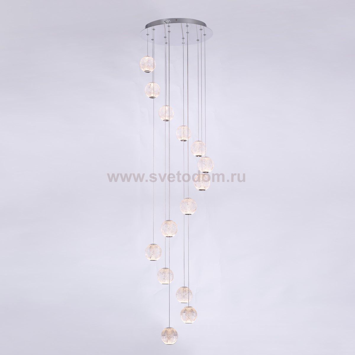 Подвесной светильник MD20001012-14A chrome Illuminati