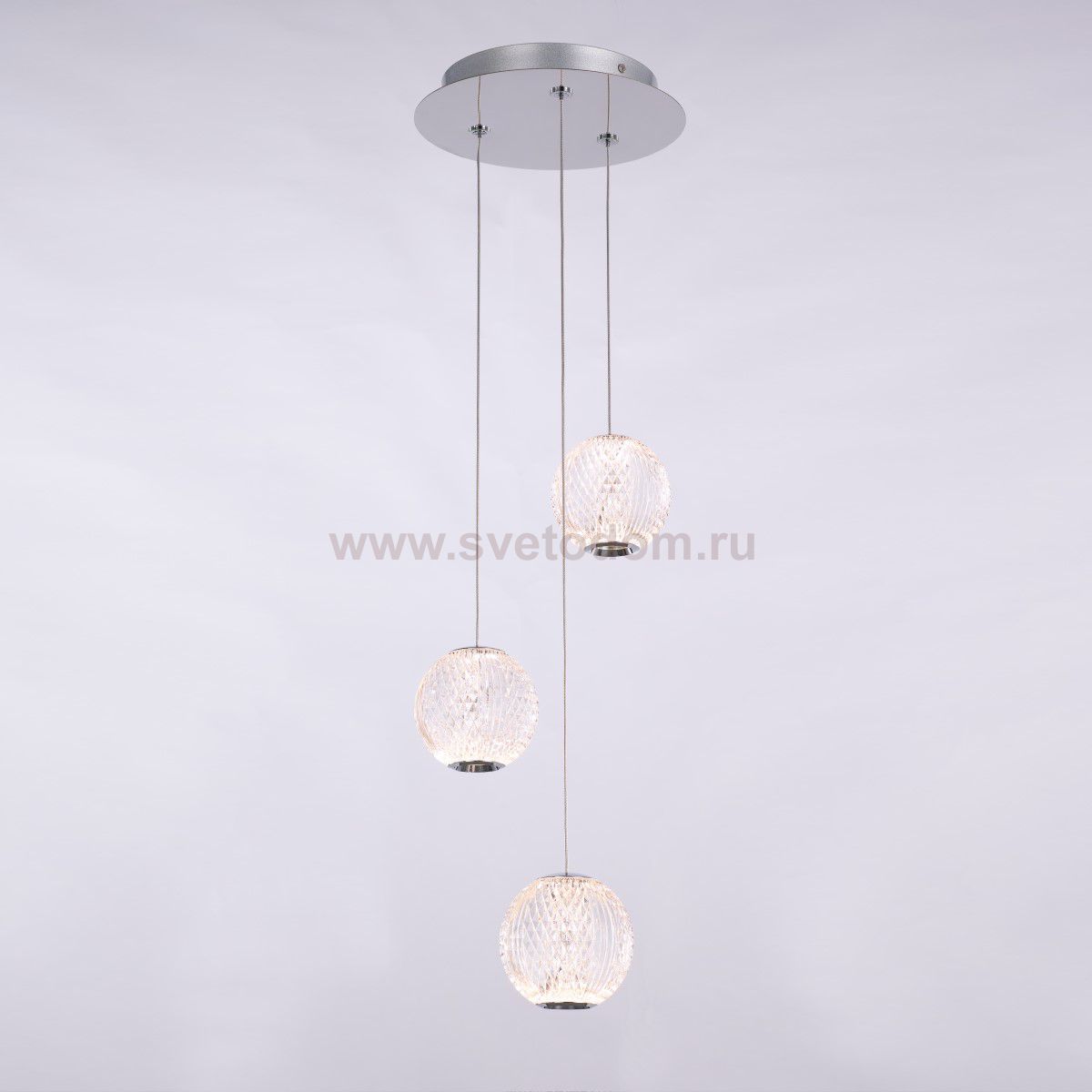 Подвесной светильник MD20001012-3A chrome Illuminati