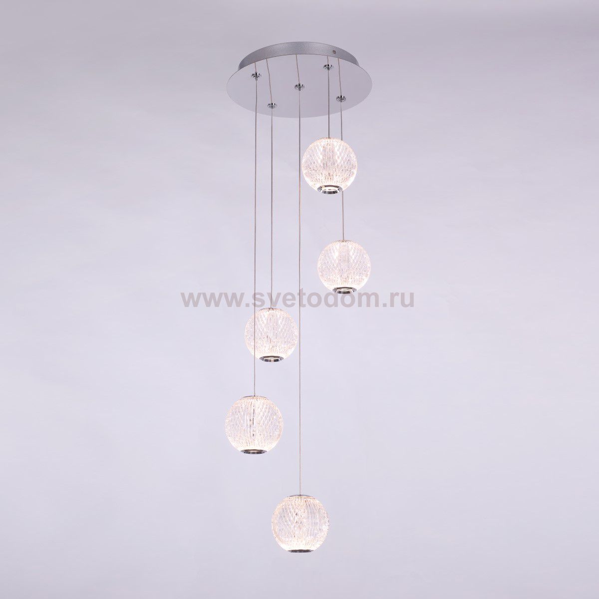 Подвесной светильник MD20001012-5A chrome Illuminati