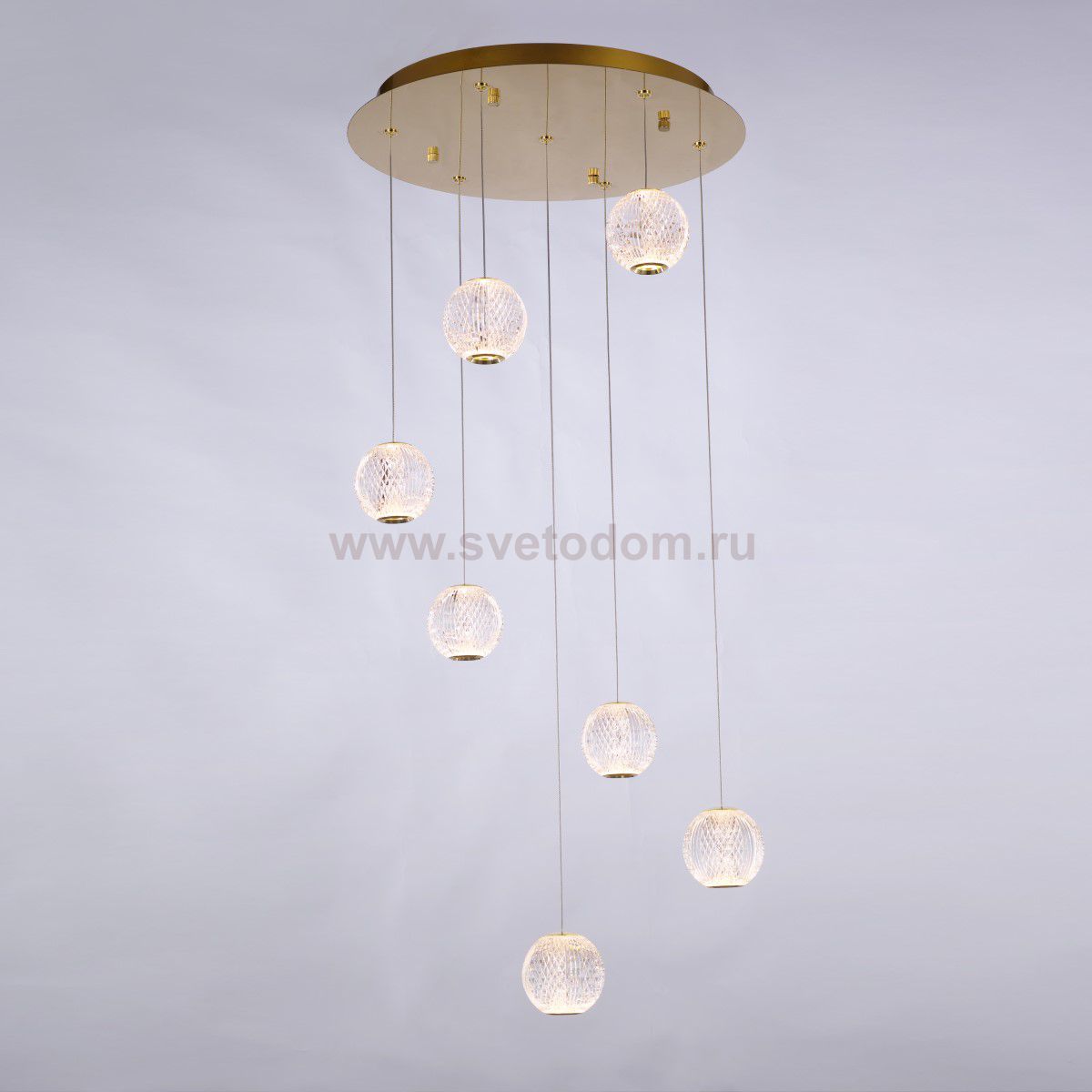 Подвесной светильник MD20001012-7A gold Illuminati