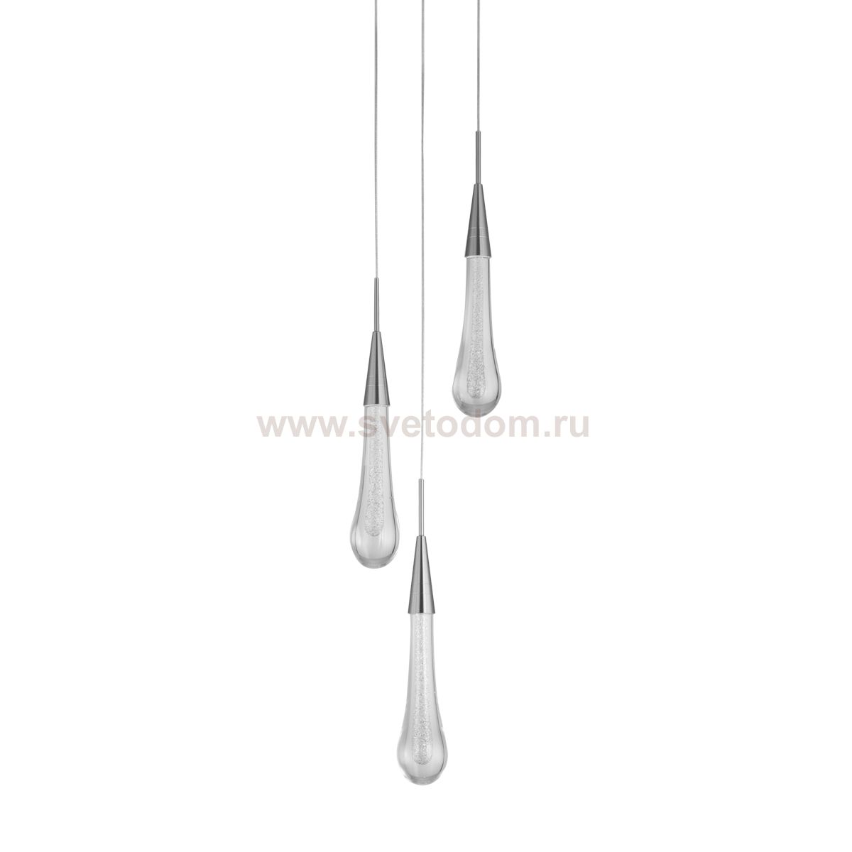 Подвесной светильник Pour 3A satin nickel Delight Collection