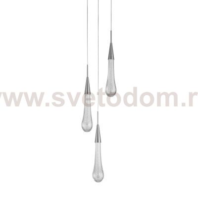 Подвесной светильник Pour 3A satin nickel Delight Collection