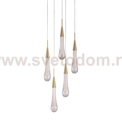 Подвесной светильник Pour 5A br.brass Delight Collection