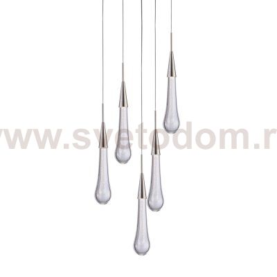 Подвесной светильник Pour 5A satin nickel Delight Collection