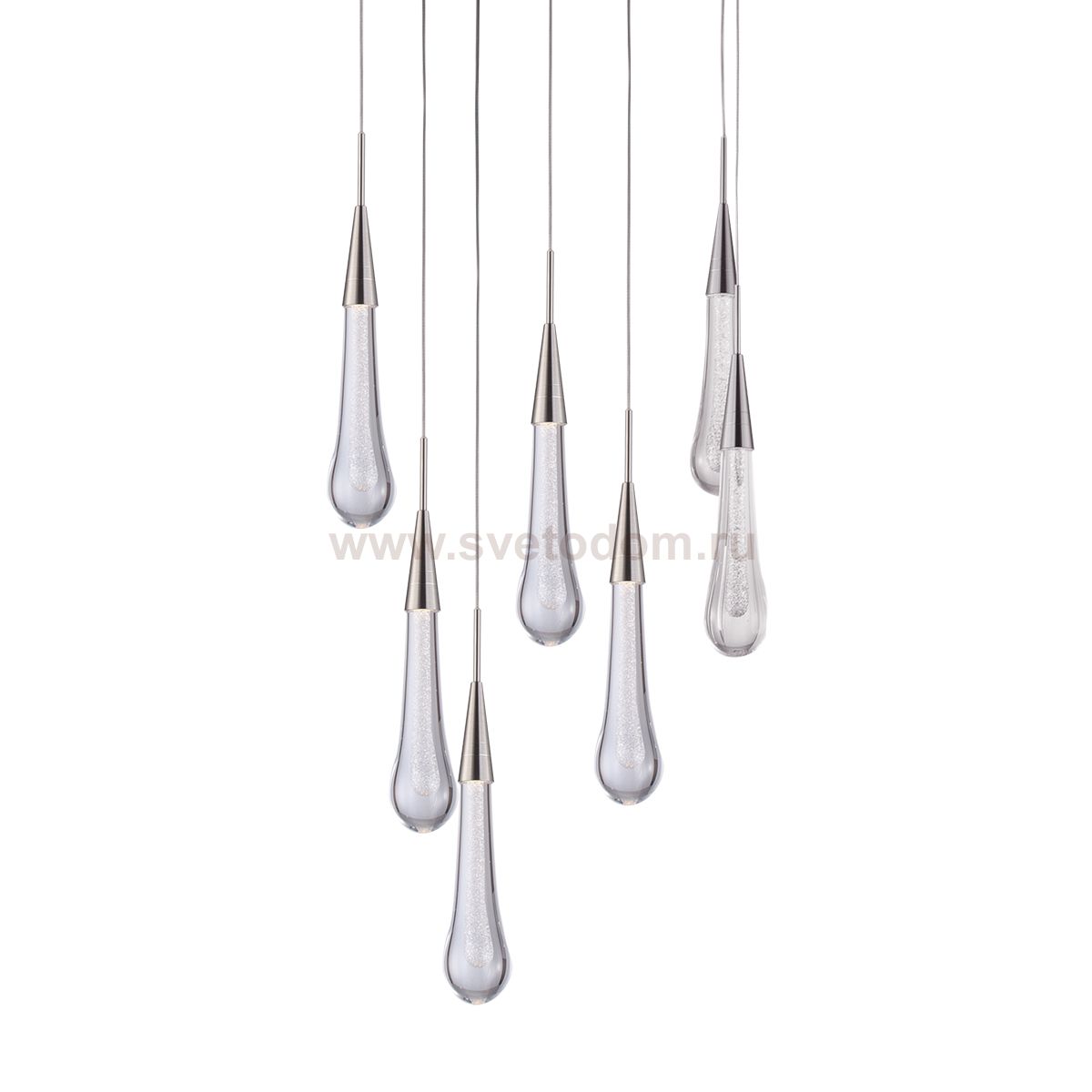 Подвесной светильник Pour 7A satin nickel Delight Collection