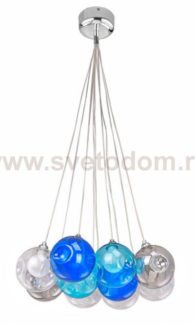 Люстра Bocci Blue 10 MAK interior MD2063-350-BL10 Разноцветный