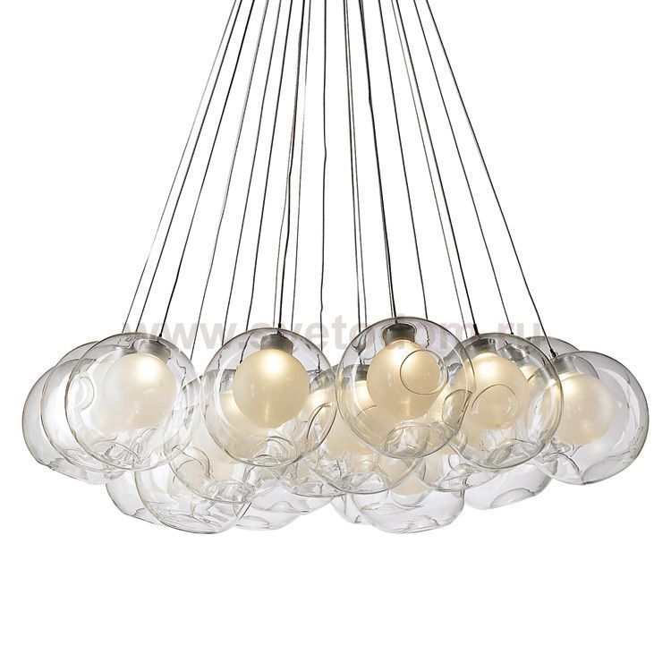 Люстра Bocci Clear 19 MAK interior MD2063-650-CL19 Прозрачный