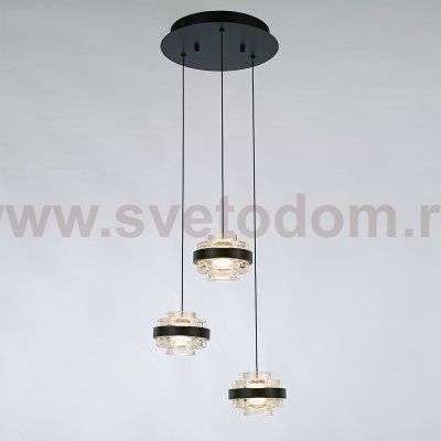 Подвесной светильник MD22030002-3A black/clear