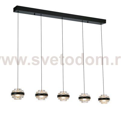 Подвесной светильник MD22030002-5B black/clear