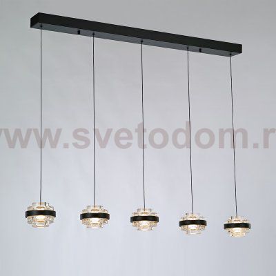 Подвесной светильник MD22030002-5B black/clear