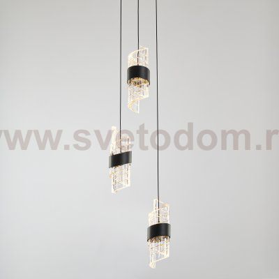 Подвесной светильник MD23001022-3A matt black
