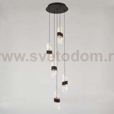 Подвесной светильник MD23001022-5A matt black