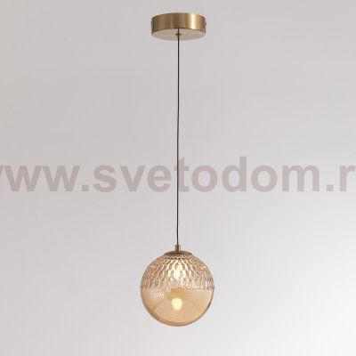 Подвесной светильник MD25020110-1A gold/champagne