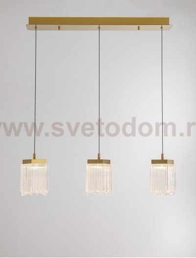 Подвесной светильник MD25020403-3B2 Satin gold